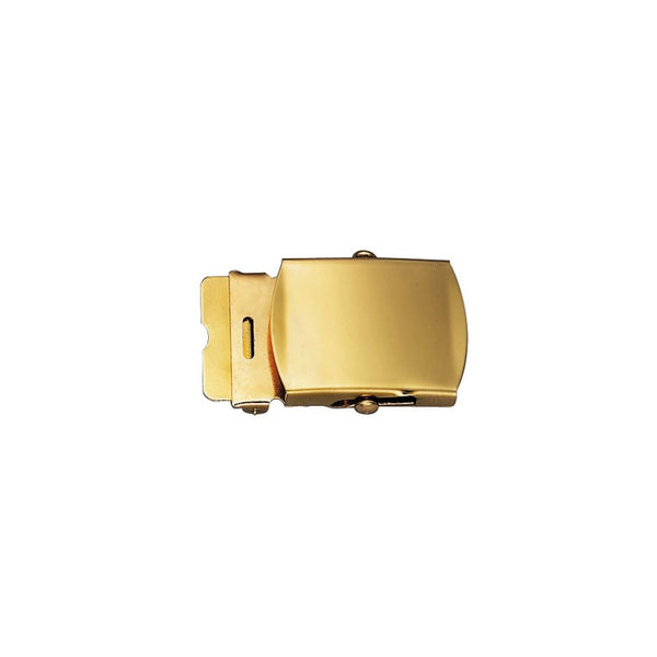 4406 Rothco Solid Brass Web Belt Buckle
