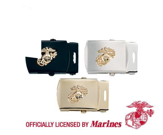 4407 WEB BELT BUCKLES WITH USMC EMBLEM