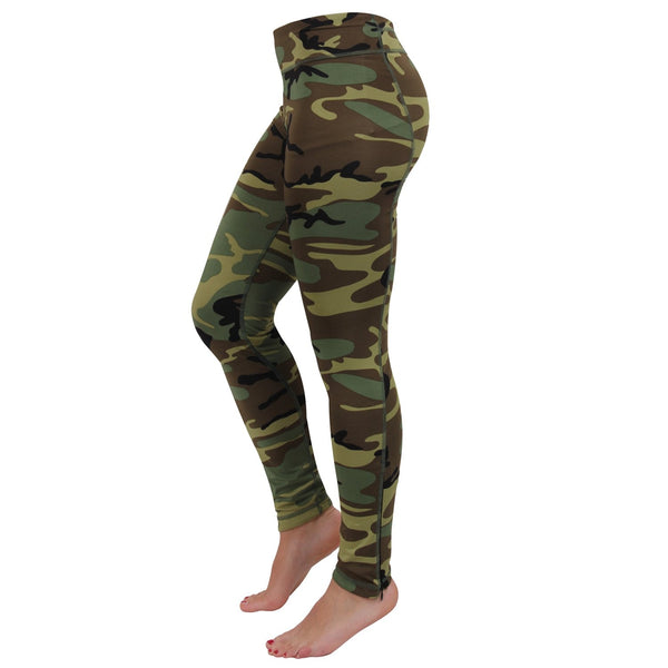 44090 Rothco Womens Camo Performance Leggings