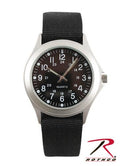 4427 Rothco Military Style Quartz Watch - Black Strap