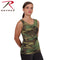 44590 Rothco Womens Camo Stretch Tank Top - Woodland Camo