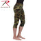 4471 Rothco Womens Camo Workout Performance Capris