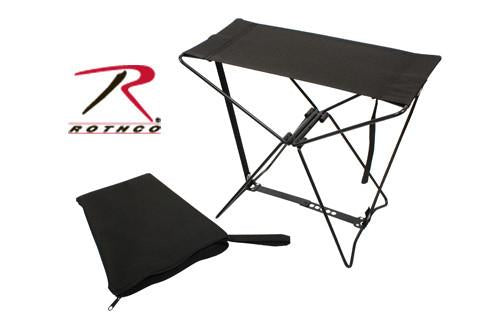 4474 Rothco Folding Camp Stool - Black