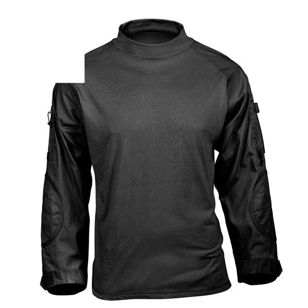 45010 Rothco Tactical Airsoft Combat Shirt - Black