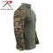 45030 Rothco Tactical Airsoft Combat Shirt - Woodland Digital Camo