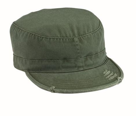 4508 Rothco Olive Drab Vintage Military Fatigue Cap