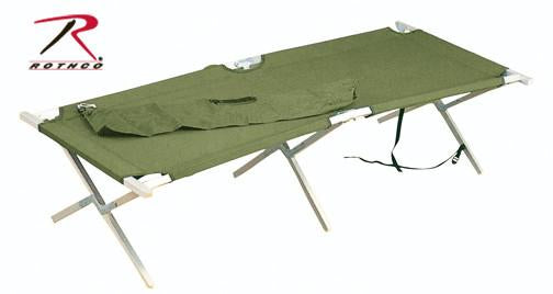 4579 Rothco G.I. Type Olive Drab Aluminum Folding Cot