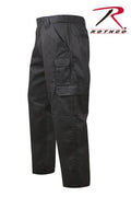 4765 Rothco Black R/s Tactical Duty Pants