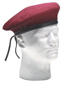 4909 Rothco Ultra Force G.I. Style Wool Maroon Beret