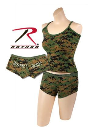 3977 Rothco Women's Woodland Digital ''Booty Camp'' Shorts