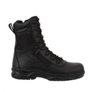5063 Rothco Forced Entry 8 Inch Side Zipper Composite Toe Tactical Boots - Black
