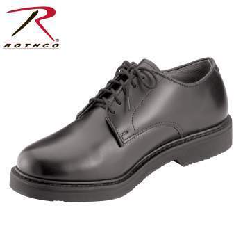Rothco Military Uniform Oxford Leather Shoes - Black