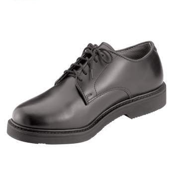 Rothco Military Uniform Oxford Leather Shoes - Black