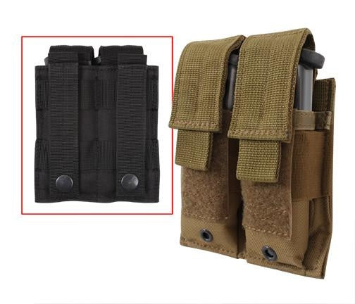 51002 Rothco Double Pistol Mag Pouch - Molle