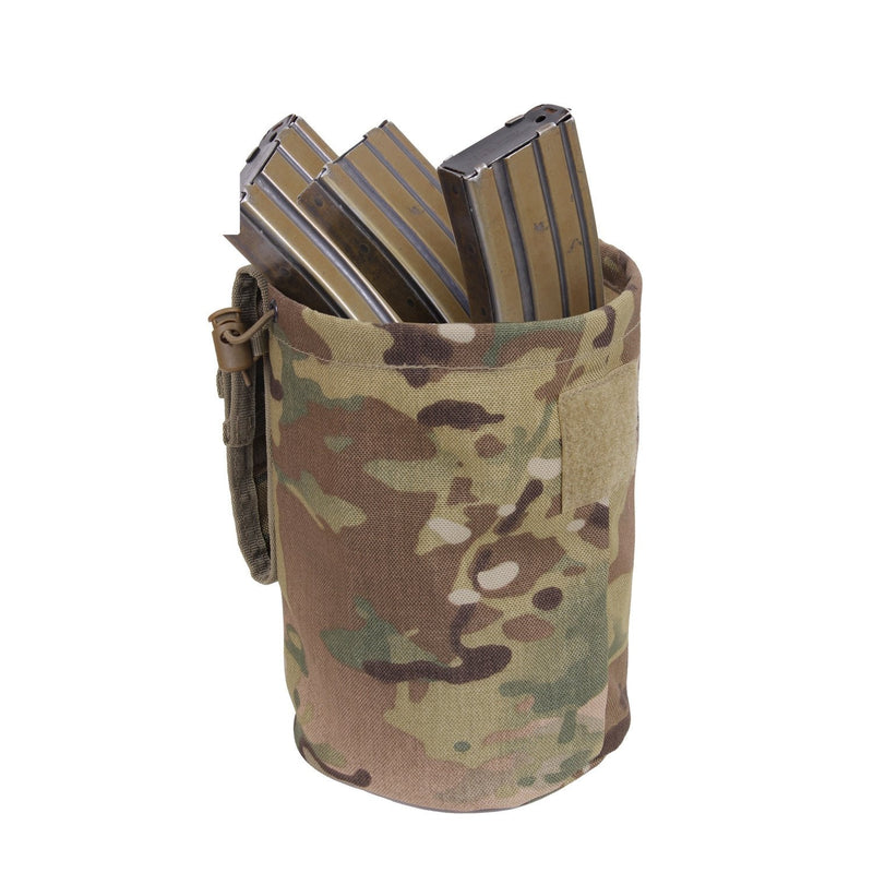 51009 Rothco MOLLE Roll-Up Utility Dump Pouch - MultiCam