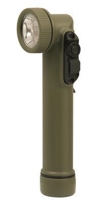 527 Rothco Olive Drab LED Mini Anglehead Flashlight