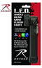 528 Rothco Black LED Mini Anglehead Flashlight