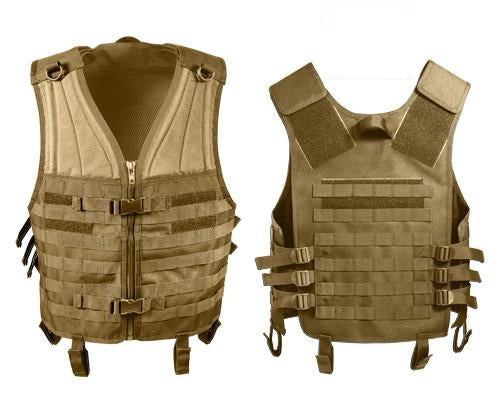 5404 Rothco Molle Modular Vest - Coyote