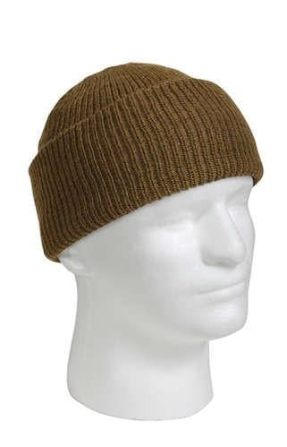 5437 Rothco G.I. Coyote Brown Wool Watch Cap