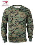 5494 Rothco Woodland Digital Camouflage Long Sleeve T-Shirt