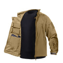 55485 Rothco Concealed Carry Soft Shell Jacket - Coyote Brown