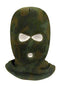 5596 Rothco Deluxe Woodland Camouflage Acrylic 3-Hole Face Mask