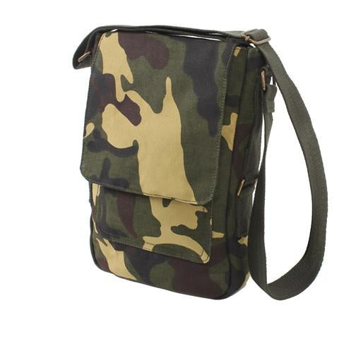 5798 Rothco Vintage Canvas Military Tech Bag-woodland