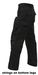 Rothco black Ultra Force ripstop B.D.U. Pants XXL