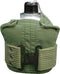 589 ROTHCO ALUMINUM CANTEEN AND PISTOL BELT KIT - OLIVE DRAB