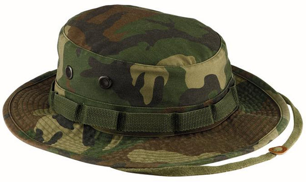 5900 Rothco Vintage Boonie Hat - Woodland Camo