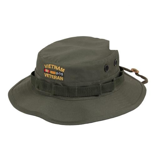 5911 Rothco Vietnam Veteran Boonie Hat - OD