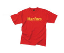 60163 Rothco T-shirt - Marines / Red