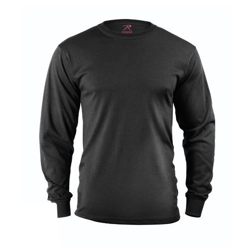 60212 Rothco Long Sleeve T-shirt - Black