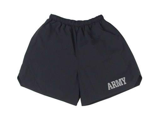 6021 Rothco G.I. Type Black Physical Training Army Shorts