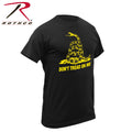 61060 Rothco Don't Tread On Me Gadsden Black Vintage T-Shirt