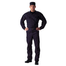 6110 Rothco Ultra Forcetm 2-pocket Navy Blue Tactical B.D.U. Shirt