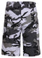 7769 Rothco Long Length Camo BDU Short - City Camo