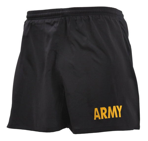 46030 Rothco Army Physical Training Shorts - Black