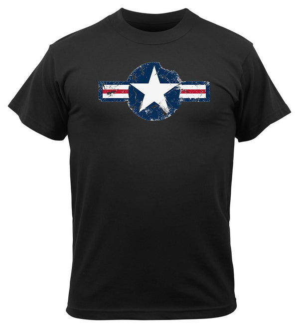 63600 Rothco Vintage Army Air Corps T-Shirt - Black