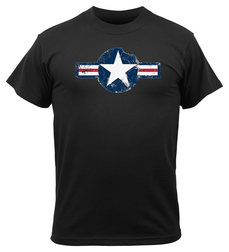 63600 Rothco Vintage Army Air Corps T-Shirt - Black