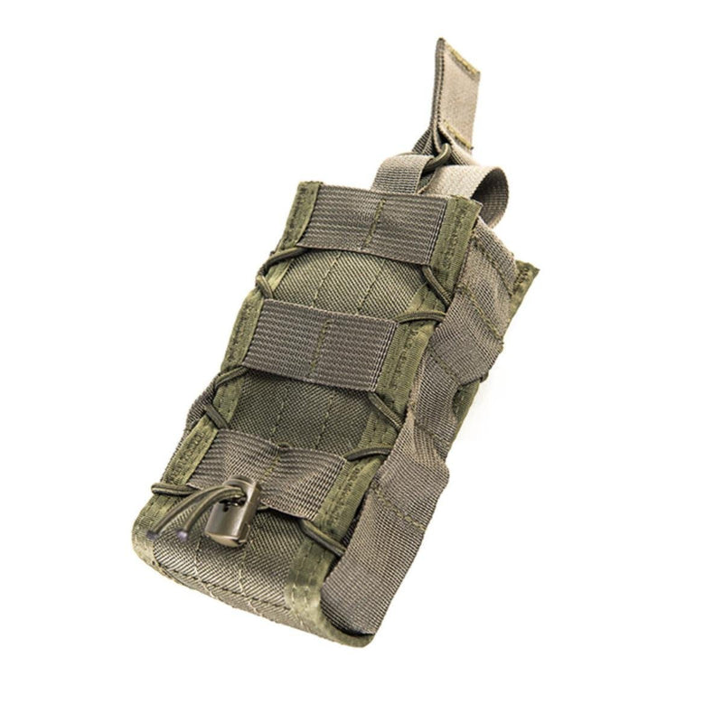 High Speed Gear Radio Pop-UP TACO | MOLLE Compatible Communication Pouch | Fits Multiple Radio Devices (Black)