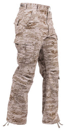 23366 Rothco Vintage Camo Paratrooper Fatigue Pants - Desert Digital Camo