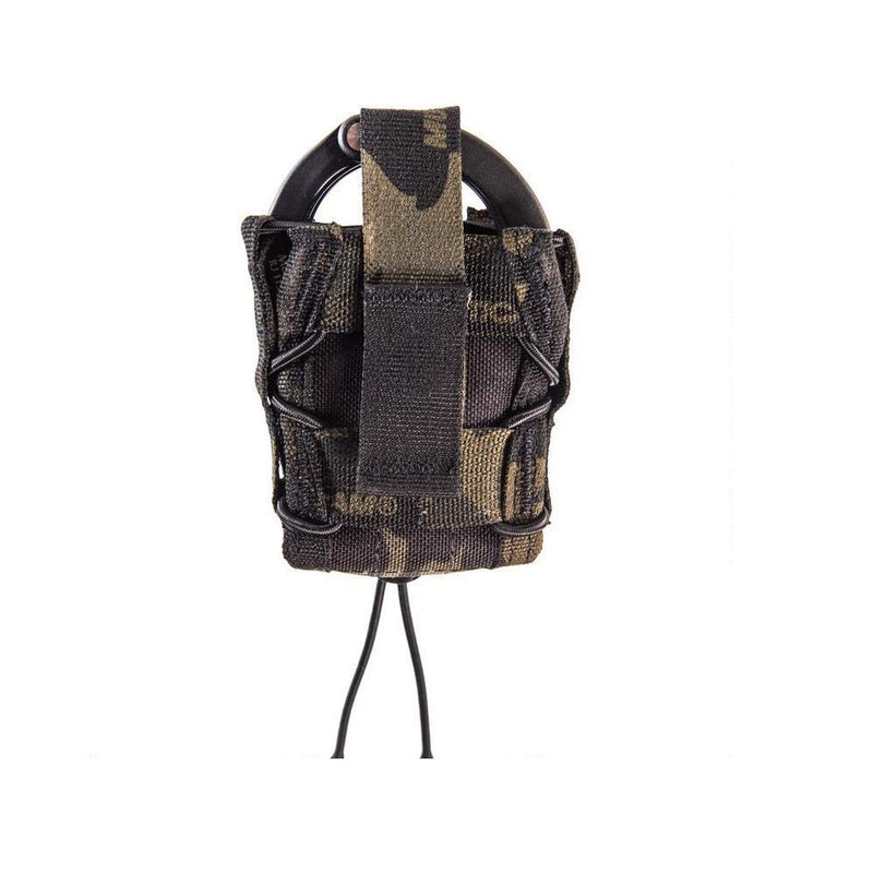 High Speed Gear MOLLE Mounted Handcuff TACO Pouch | Universal Handcuff Holster Fits Chain and Hinged Cuffs (Black)