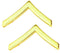 Tactical 365Â® Operation First Response Pair of Private Rank Insignia Pins for Police or Military