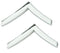 Tactical 365Â® Operation First Response Pair of Private Rank Insignia Pins for Police or Military