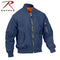 6330 Rothco Lightweight MA-1 Flight Jacket - Navy Blue