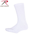 9439 / 6439 / 4439 Rothco White Athletic Crew Socks