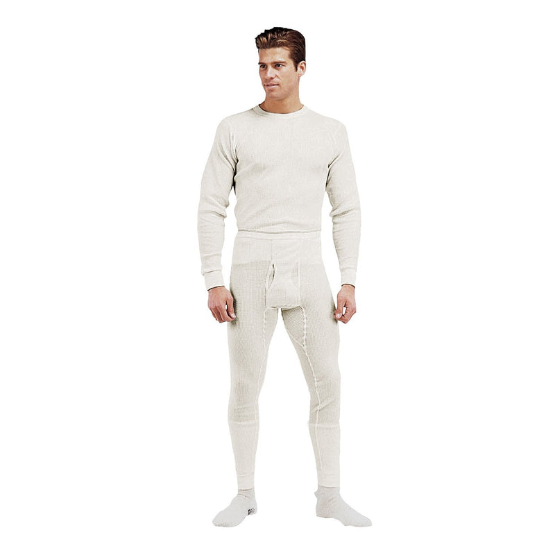 6454 Rothco Thermal Knit Underwear Bottoms - Natural