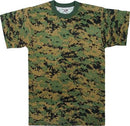 6396 Rothco Kids Digital Camo T-Shirt - Woodland Digital Camo