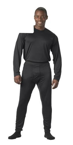 65020 Rothco E.C.W.C.S. Gen III Silkweight Bottoms - Black